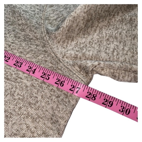 Mossy‎ Oak Mens Quarter Zip Pullover Sweater Sweatshirt Beige/Gray Sz 2XL - Picture 5 of 6